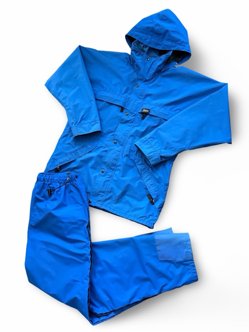 Vintage 80s Mountain Equipment Co‑op Gore-Tex Rain Suit Set – Jacket & Pants